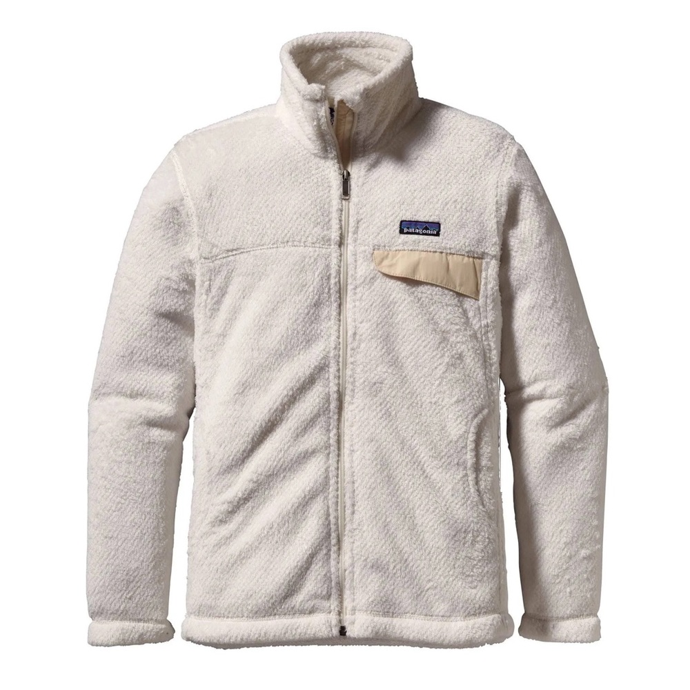 Patagonia full zip Re-Tool in raw linen, size small